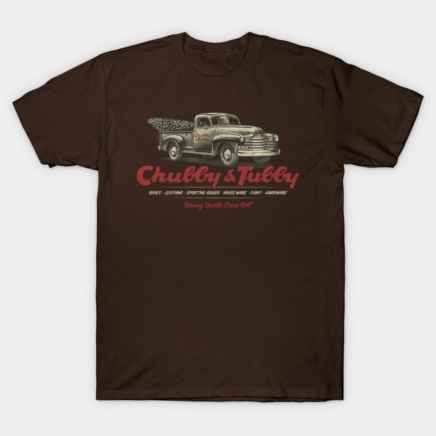 Chubby & Tubby Classic Delivery T-Shirt by JCD666